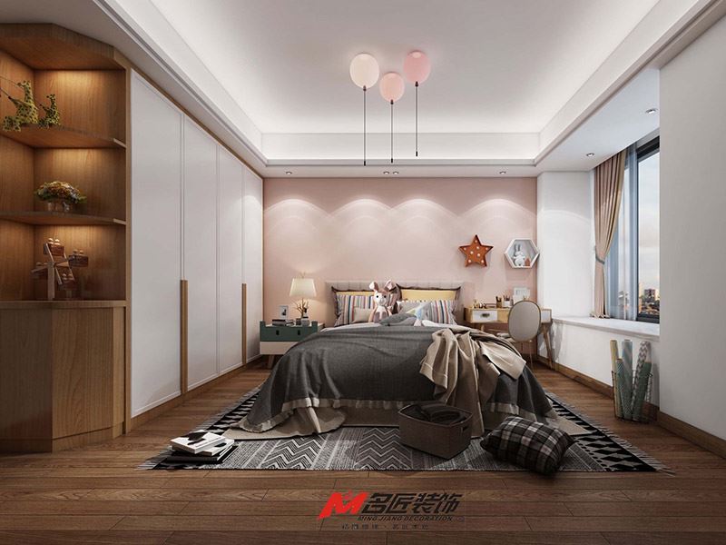 揭陽市富德苑現(xiàn)代簡約風格三居室裝修案例